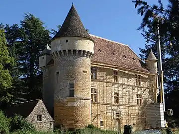 Le château de Sirey.