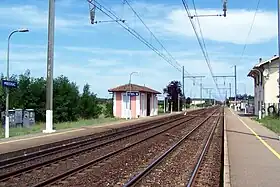 La gare de Preignac (juin 2011)