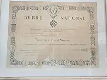 President du Tribunal Abidjan, 07-09-1964