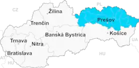 Localisation de Snina