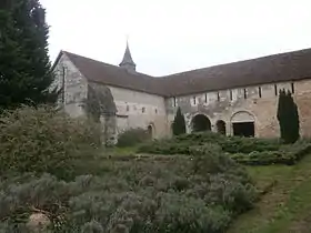 L'ancien cloître du prieuré.