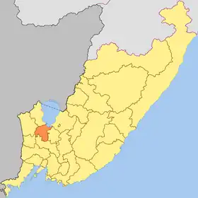 Localisation de Raïon de Khorol