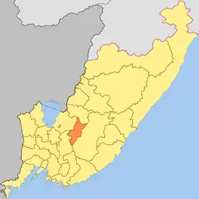 Localisation de Raïon de Iakolevka