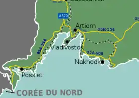 Image illustrative de l’article 05A-214 (route russe)