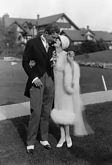 David Mdivani et Mae Murray, en 1926.