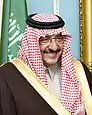 Mohammed ben Nayef Al Saoud, prince héritier et vice-Premier ministre Premier ministre de 2015 à 2017 et ministre de l'Intérieur de 2012 à 2017.