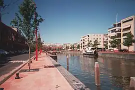 Le canal Prince Hendrik à Katwijk.