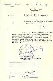 Proposition de sanctions à Bélinga Edoua.