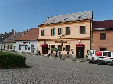 Proseč : place centrale.