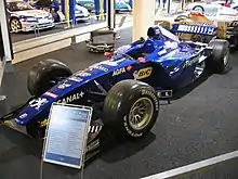 Photo de la Prost AP02 au musée Peugeot