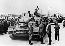 Sturmgeschütz IV (Sd. Kfz. 167) L48 7,5-cm KwK 40 à Thessalonique en 1944.