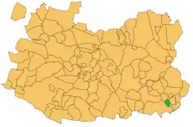 Localisation de Puebla del Príncipe
