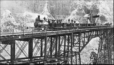 Le premier pont de Verrugas