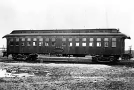 Vue d'une voiture Pullman.