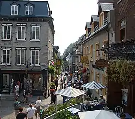 La rue du Petit-Champlain.