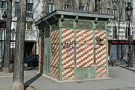 Sous-station du Quai de la Seine (Paris), édicule 04.