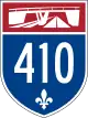Panneau autoroute 410