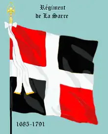 Régiment de La Sarre.