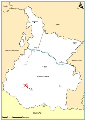 Image illustrative de l’article Route départementale 12 (Hautes-Pyrénées)