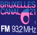 Logo de Bruxelles Canal 21 de 1972 à 1981.