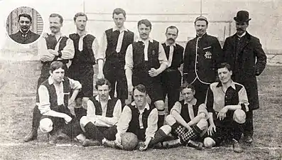 Photo d'une équipe de football