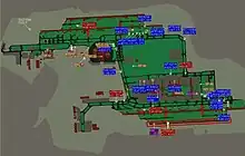 Copie d'écran du radar sol de CDG