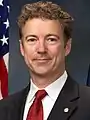 Rand Paul, sénateur du Kentucky depuis 2011,. Il annonce sa candidature le 7 avril 2015 et se retire le 3 février 2016.