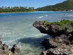 Plage sur Rarotonga