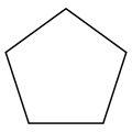 Le pentagone est un graphe de Moore à 5 sommets (
  
    
      
        d
        =
        2
      
    
    {\displaystyle d=2}
  
).