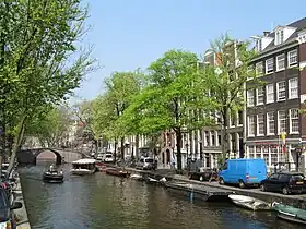 Vue du Reguliersgracht  en 2011