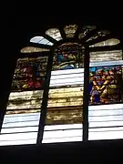 Vitrail avant restauration.