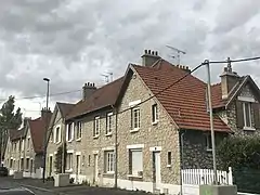 Maison de la cité Brimontel rue Desbureaux.