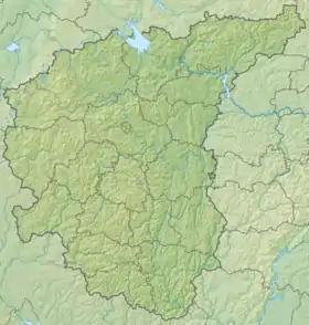 Voir sur la carte topographique du district fédéral central