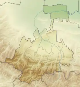 Voir sur la carte topographique d'Ossétie-du-Nord-Alanie