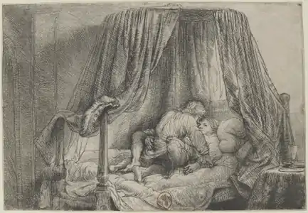 Le Lit à la française(1646,Bibliothèque nationale de France).