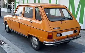 La Renault 6 après 1973.