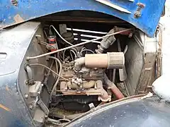 Moteur de Renault Monaquatre, 1935.