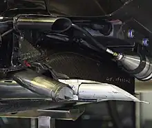 Photo des échappements de la Renault R31