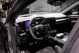 Vue de l’intérieur.