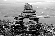 Un Inuksuk de Resolute Bay.