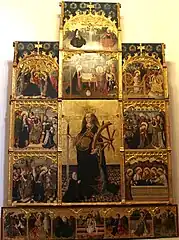 Retable de Sainte CatherineÉglise de Villahermosa del Rio