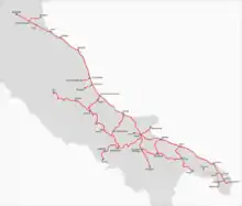 Image illustrative de l’article Società Italiana per le Strade Ferrate Meridionali