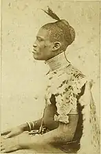 Homme Acholi, 1877-1880.