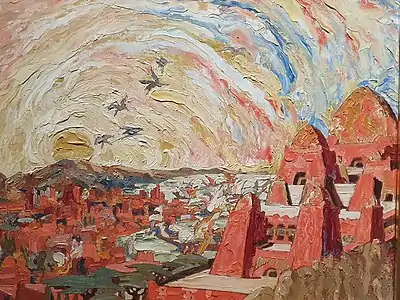 « Il parut... ». Peinture de Richard Burgsthal, début du XXe siècle.