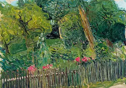 Vue sur le parc (1908).