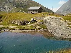 Le lac Naturel de Barbellino.