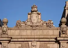 Détail d'une porte.