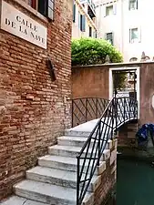 Pont privé calle de le Nave