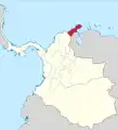 La province de Riohacha en 1810