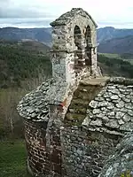 Vue de la chapelle de Rochegude.